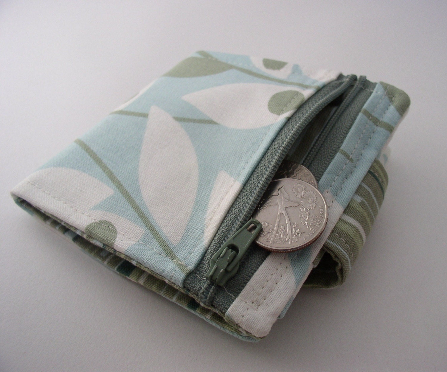 Tomboy Billfold Wallet Handmade Vegan Peaceful Bamboo