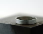 Handmade Sterling Silver Ring - Custom Band - Made to Order in Your Size - Choose Your Finish