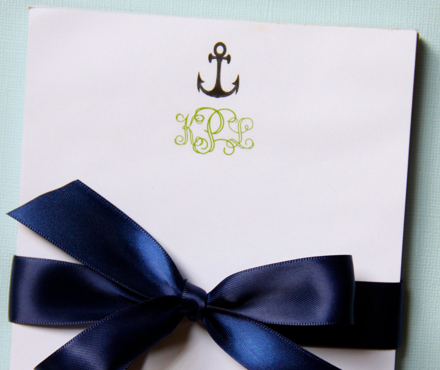 Personalized Note Pad - 5x7 Anchor