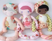Doodle Girl PDF Doll Pattern