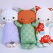 Katie Kitten PDF Doll Pattern