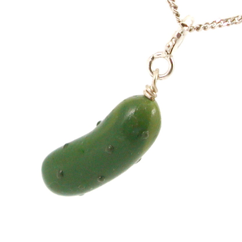 Pickle necklace