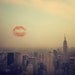 Four NYC Photographs - I Love New York Fine Art Print Set - Travel Photography, Brooklyn Bridge, Orange, Pumpkin, Autumn Colors
