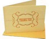 THANK YOU Letterpress Notecards 6pk