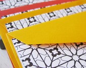 CLOVER Letterpress Notecards 6pk (choose WARM or COOL envelopes)