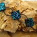 Fused Glass Link Bracelet  Dichroic Fused Glass Link Bracelet Dichroic - Confusion