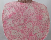 Lacey Skulls Baby Toddler Bib