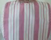 Rose Stripe Baby Toddler Bib