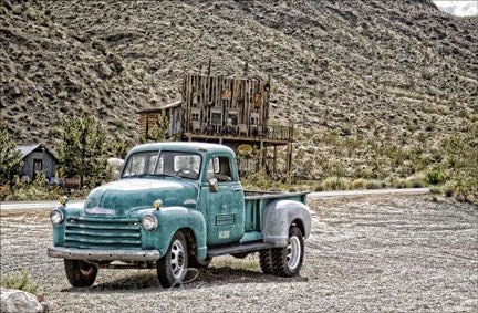 Ghost Town Truck   8x10