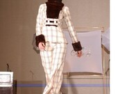 Plaid Pant Suit