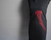 jellyfish asphalt T dress - large
