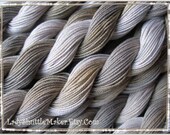 COFFEE n CREAM Hand Dyed Tatting Thead Size 20 cotton 6 cord    50 yrd skein