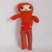 Plush Chicken Doll - Togarashi the Red Ninjapants - Chickenpants No. 289
