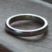Wedding band - Bevel Edge - Platinum 950