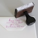 custom address stamp