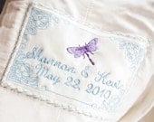 A Little Something Extra Wedding Dress Label With Decorative Border