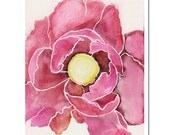 Poppy in Fuchsia--8"X10" Fine Art Print