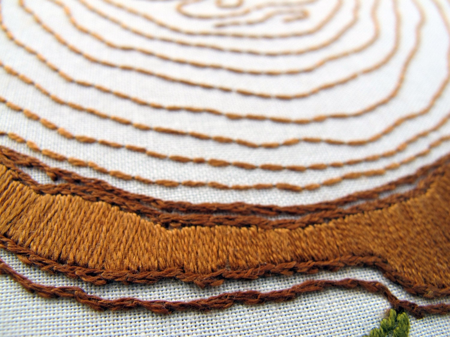 custom family tree embroidery pattern