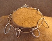 Black Friday Etsy 25 percent off Cyber Monday Etsy 25 percent off Gold Filled and Gold Plated Oval Hammered Link Bracelet