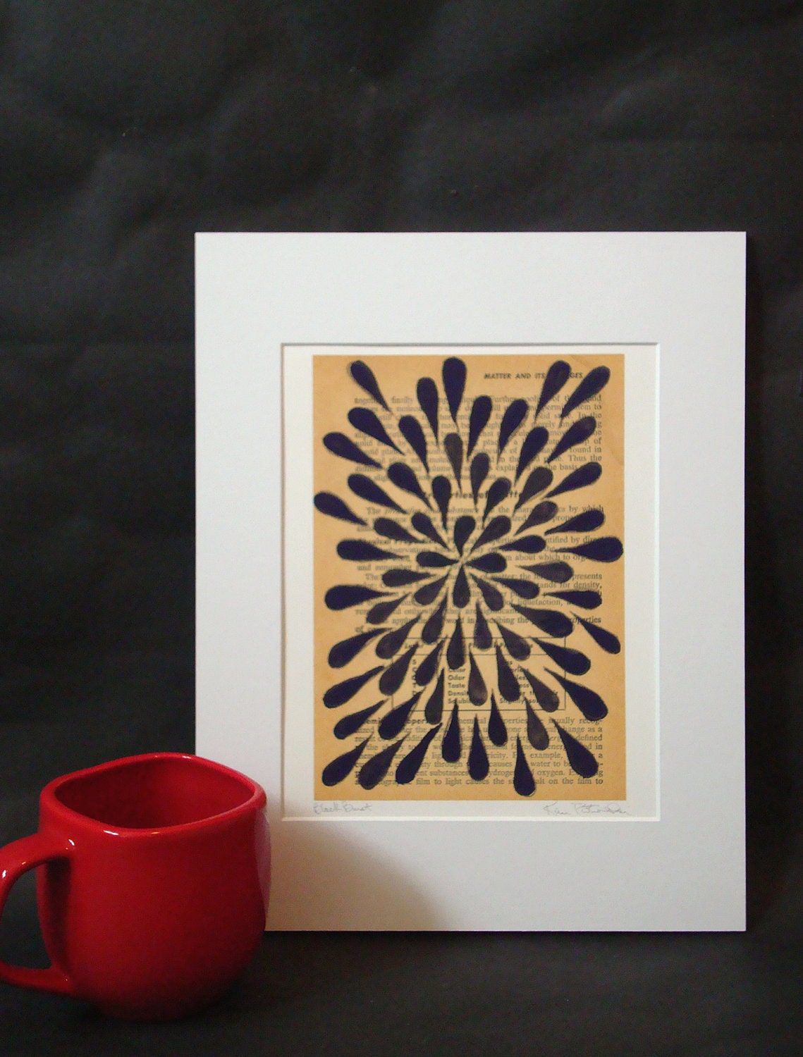 Black Burst - Fine Art Giclee Print