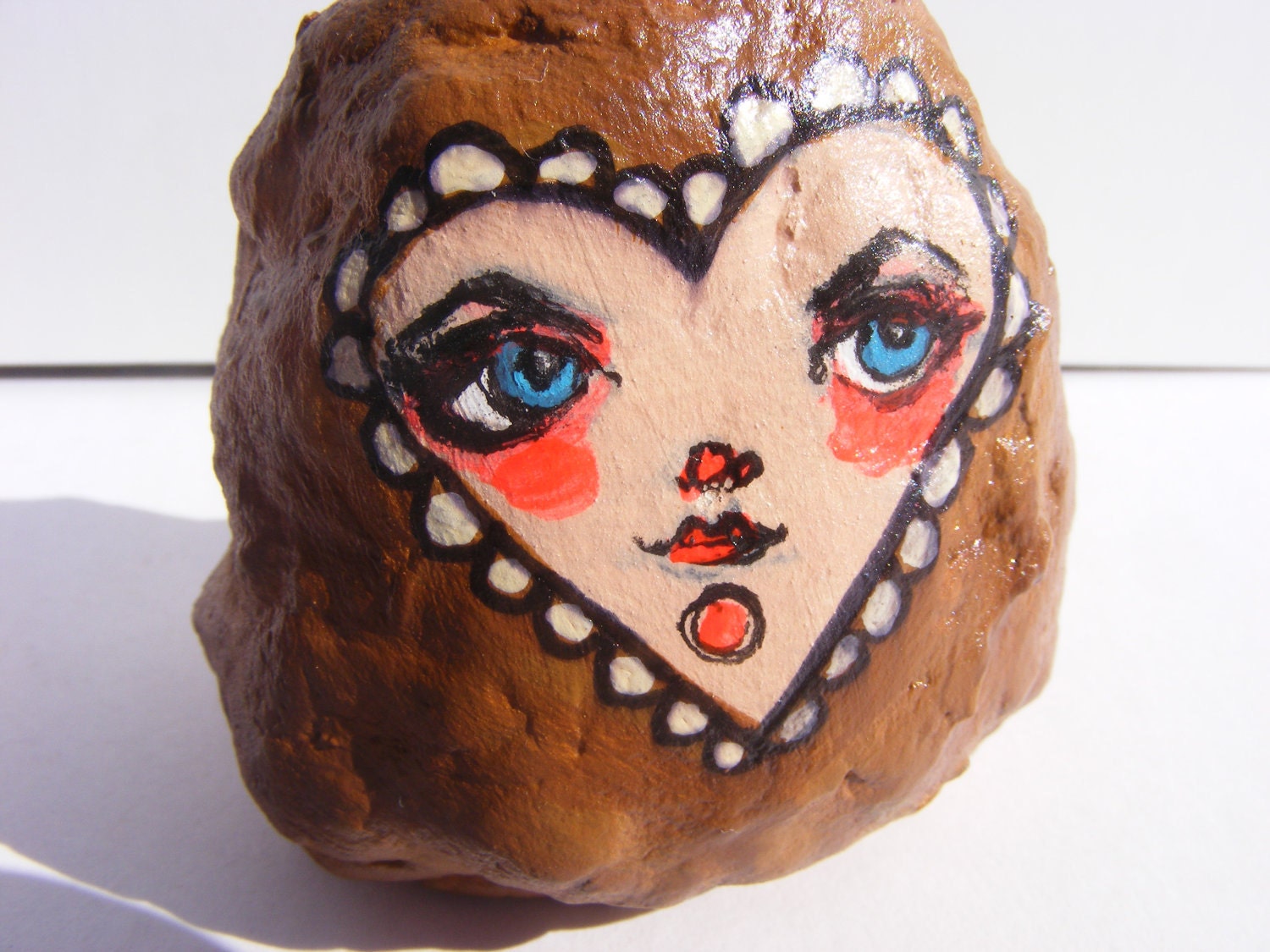 Cutesy Poo... A Handmade and Hand Painted Clay Scupture
