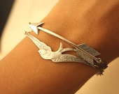 SILVER CHAINS with Silver Arrow and Silver Bird