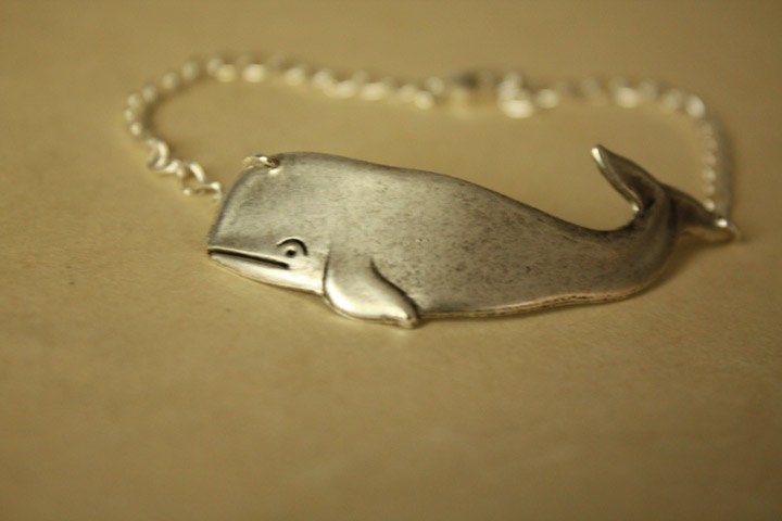 Silver Personalized Whales BRACELET