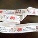 Japanese zakka style cute travel cotton sewing tape ribbon 1m