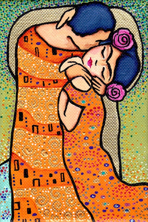El Beso archival giclee print