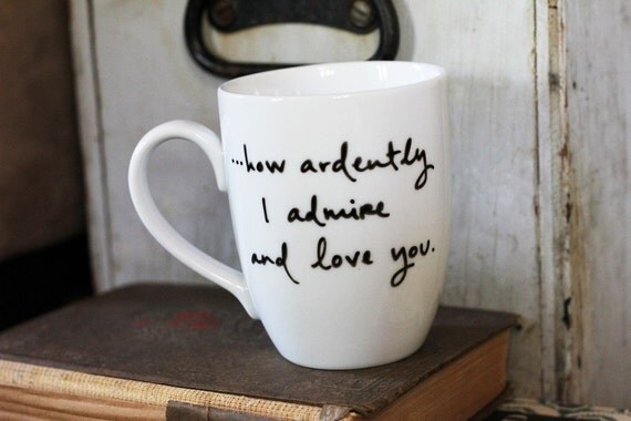 Mr. Darcy Proposal Mug