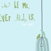 art quote print bob dylan blue birds - DYLAN