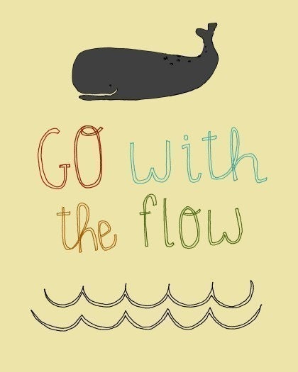 inspirational quote print, poster, colorful art, happy art, nursery art, kids room, kitchen art print - GOING, GOING