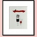 Digital Art Print, Kids Illustration, Mom Artwork - MY LITTLE GIRL