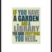 digital print, quote art, garden art poster, reading, library, gardener, studio mela - The Sweet Life (blue)