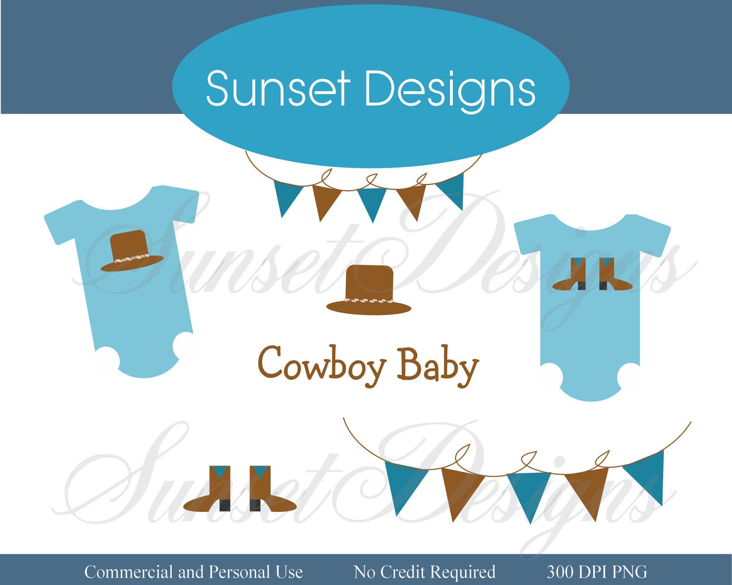 western baby shower clipart - photo #44