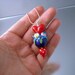RESERVED Loribeads -Queen of Hearts Special Edition Pendant- lampwork beads