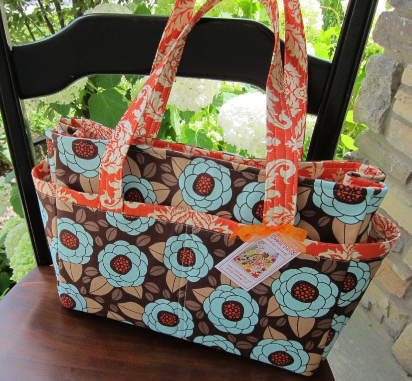 Diaper Bag Tote - Clutterbags Hadley Baby Bag - Everyday Tote Bag With Stroller Straps - 14 Pockets -Aviary 2.