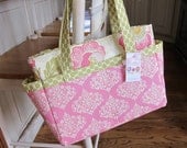 Diaper Bag - 14 Pockets - Stroller Straps -Clutterbags - Hadley - Baby Bag.