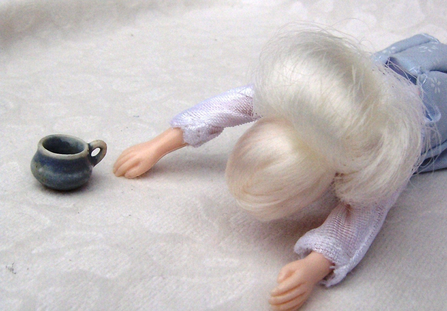 Blue Coffee Mug Miniature