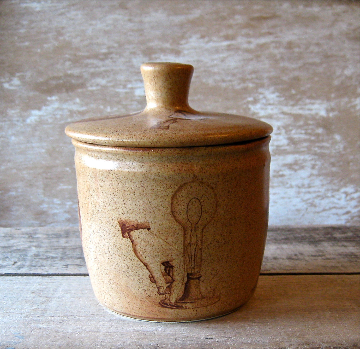 Steampunk Lidded Jar