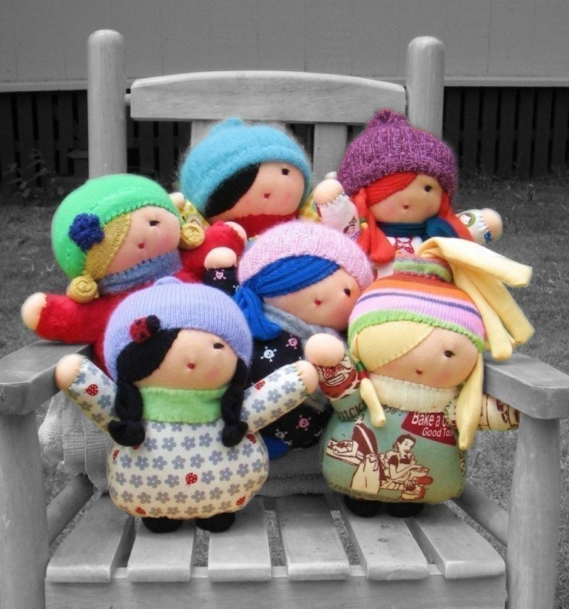 PATTERN Doll Little Girl Friend PDF