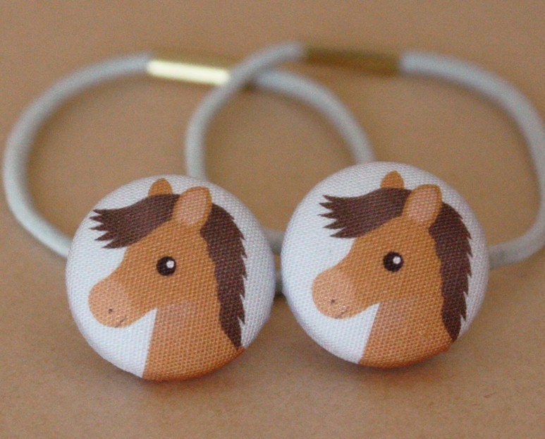 Pony - Fabric Covered Hair Bobbles