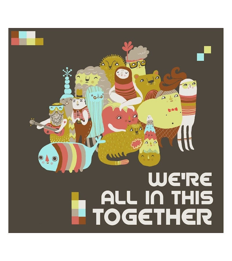 Together - 8x10 print