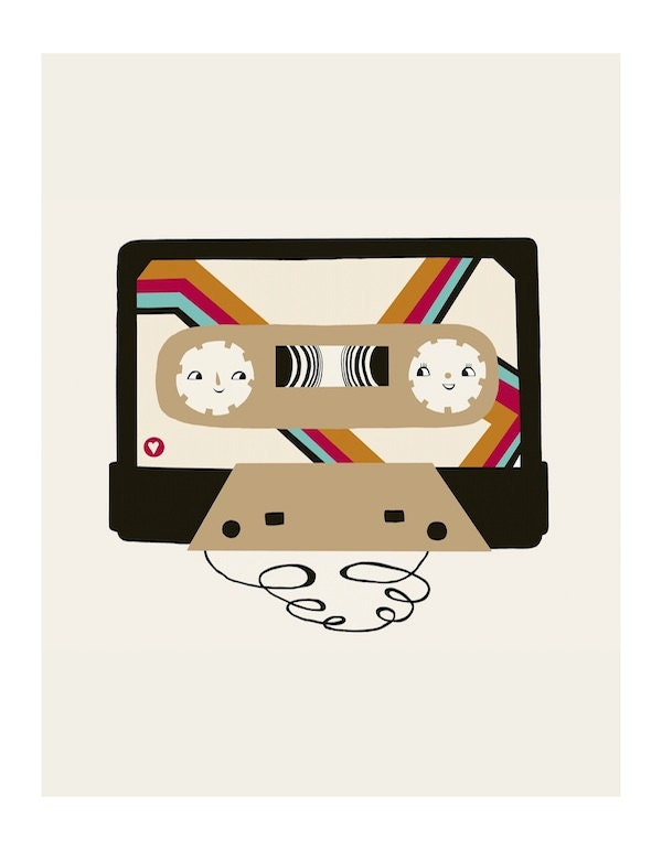 Mix Tape - 8x10 Print