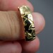 Ivy wedding band 14k gold, Made to order