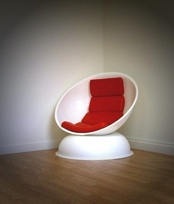 Orbit Lounge Chair Eames Aarnio Kartel Eras New classic design