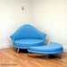 HAVANA LOUNGE CHAIR AND OTTOMAN RETRO MID CENTURY EAMES ERA STYLE