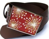 Belt Buckle. Dandelion Belt Buckle. Belt Buckle
