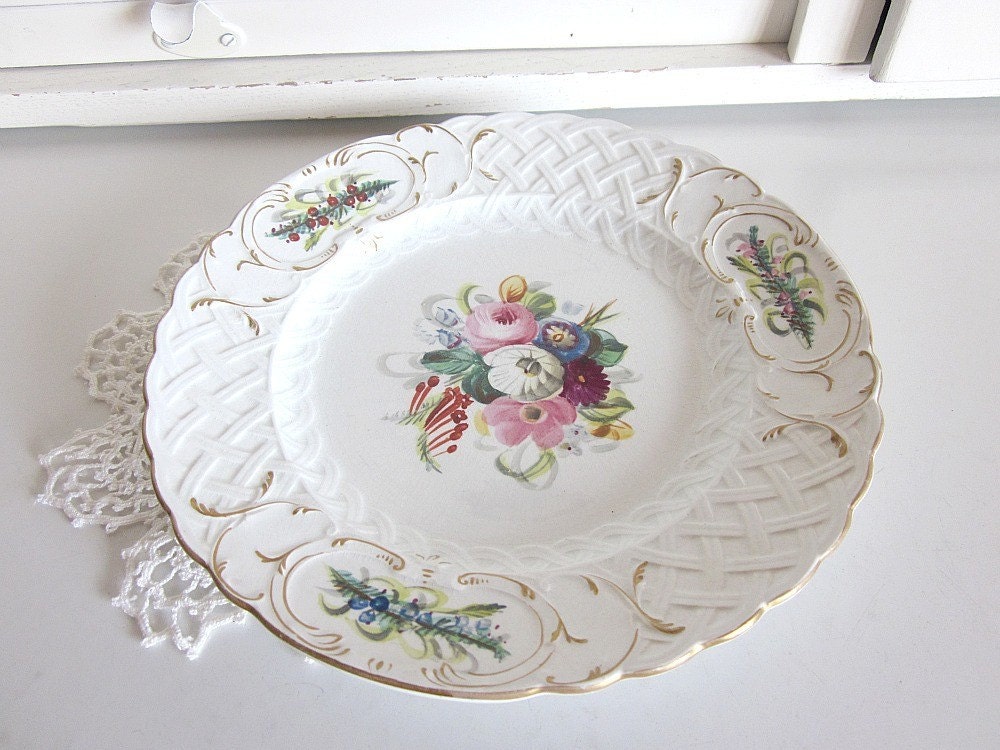 Antique Thomas Furnival Plate, 1800s