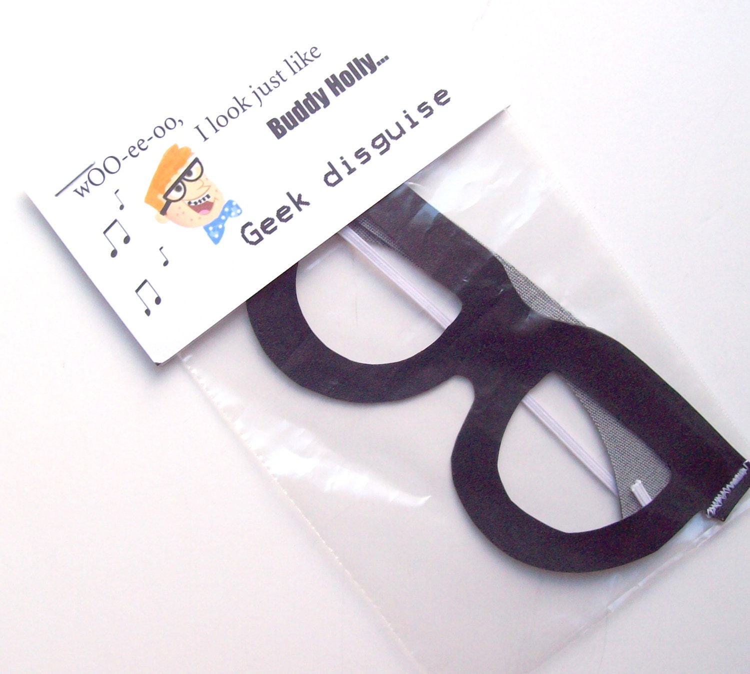 Buddy Holly Geek disguise glasses